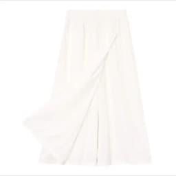 Summer Pantskirt Women High Waist Wide Leg Pants Gray Culottes Thin Loose Ice Silk Casual Overalls Semi Body Work Skirts Black