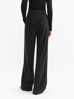 FSLE High-Waisted Straight-Leg Commute Casual Pants Winter 2025 New Arrival, Slimming Height-Enhancing, Versatile Everyday Pants