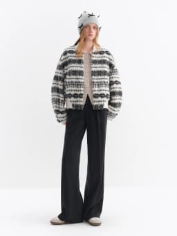 FSLE High-Waisted Straight-Leg Commute Casual Pants Winter 2025 New Arrival, Slimming Height-Enhancing, Versatile Everyday Pants