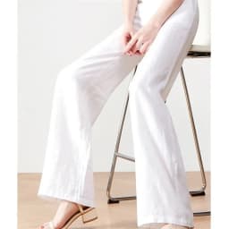 Cotton Linen Wide Leg Pants Lady New Spring Summer Thin Casual Solid Long Pants Women Elastic High Waist Loose Straight Trousers