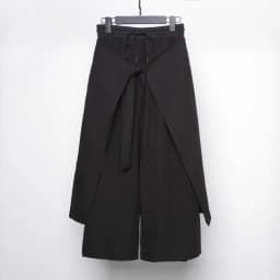 Japanese Y2k Black Hakama Pants for Women Stylish Wide-Leg Skirt Pants Baggy Casual Streetwear Party Chic Teenager Clothing