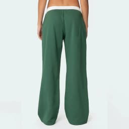 Casual Wide Straight Leg Sweatpants for Women Ladies Drawstring Low Rise Baggy Sweat Pants Y2K Number Graphic Joggers Pants