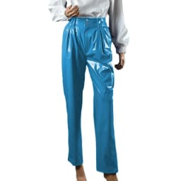 Vinyl Wet Look PVC Leather Fashion Womens High Waist Pencil Pants Office Lady Straight Pants Trousers Party Club Streetwear 7XL