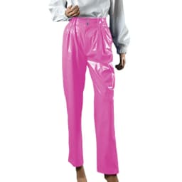 Vinyl Wet Look PVC Leather Fashion Womens High Waist Pencil Pants Office Lady Straight Pants Trousers Party Club Streetwear 7XL