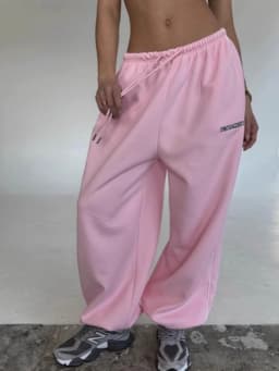Spring wide leg sports pants, loose straight leg casual pants, comfortable stripes, trendy prints for men and women