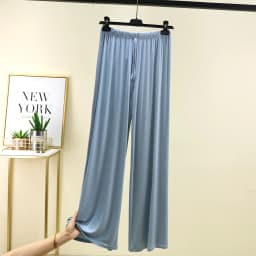 Modal Floor-Length Wide Leg Pants Loose Home Spwear Color Versatile Casual Summer Thin Home Pants Women