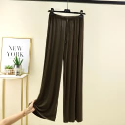 Modal Floor-Length Wide Leg Pants Loose Home Spwear Color Versatile Casual Summer Thin Home Pants Women