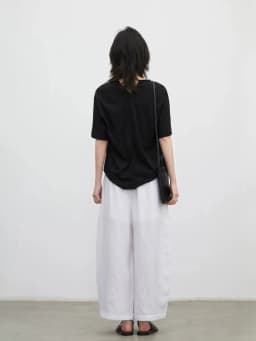 CHIC VEN New Fashion Women Trousers Loose Casual High Waist Female Wide Leg Ankle-length Pants Pleating Spring Summer 2026