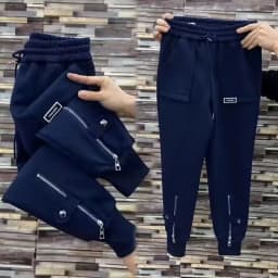 2026 New Fashion Autumn High Waist Women Harlem Pants Loose and Slim Skinny Zipper Pants Thickened Sports Casual Trousers Female