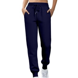 2026 Spring Autumn Women Straight Leg Pants Fashion Solid Color Drawstring Pockets Elastic Thin Casual Trousers Women Sweatpants