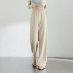 SENTUBILA Casual Straight Wool Pant Women Thick Warm High Waist Knitted Sweatpant Winter Trousers 2024 Woman Clothes 144K56338