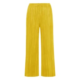 Miyake Pleated Straight Loose Pants Women's Casual Korean Fashion Basics Aesthetic Clothing