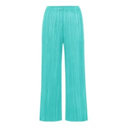 Miyake Pleated Straight Loose Pants Women's Casual Korean Fashion Basics Aesthetic Clothing
