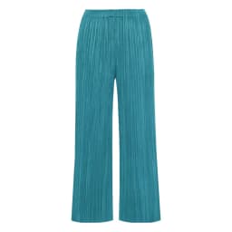 Miyake Pleated Straight Loose Pants Women's Casual Korean Fashion Basics Aesthetic Clothing