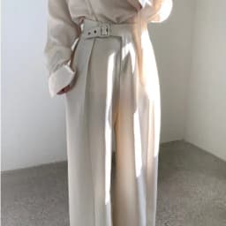 Korean Style High Waist Slimming Casual Pants Women's Spring New Small Design Sense Elegant Wide Leg Pants Commute Style