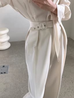 Korean Style High Waist Slimming Casual Pants Women's Spring New Small Design Sense Elegant Wide Leg Pants Commute Style
