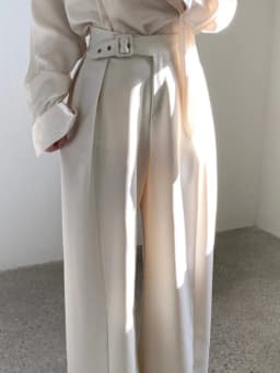 Korean Style High Waist Slimming Casual Pants Women's Spring New Small Design Sense Elegant Wide Leg Pants Commute Style