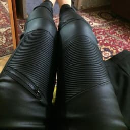 2026 winter Sexy Women Pu Leather Black Pants Zipper Stretch Bodycon Ruched Patchwork punk clothes Women Pencil Long Pants White