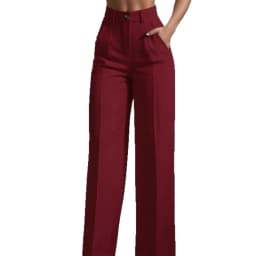 Straight Pants Women High Waist Formal Suit Trousers Female Business Full Length Button Fly Spring Summer Office Lady 2026