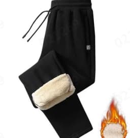 Women’S Fleece Lined Sweatpants Casual Plaid Leggings Stretchy Work Pants Autumn Winter Thick Warm Slacks Tether Ropa Mujer