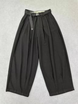 Johnature Loose Slouchy Retro Casual Pants Women New Fashion Wide-Leg Straight Cropped Japanese Pants