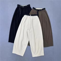 Johnature Loose Slouchy Retro Casual Pants Women New Fashion Wide-Leg Straight Cropped Japanese Pants