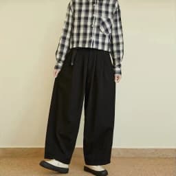 Johnature Loose Slouchy Retro Casual Pants Women New Fashion Wide-Leg Straight Cropped Japanese Pants