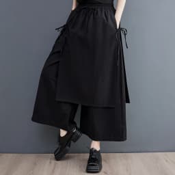 Cotton black high Waist  vintage Casual loose spring summer autumn clothes skirt Pants for Women 2026 Trousers Streetwear