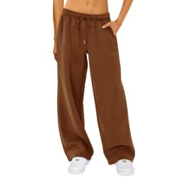 Women's Spring Autumn y2k Casual Loose Joggers Pants Drawstring High Waist Wide Leg Trousers Baggy Athletic Pants Sweatpants