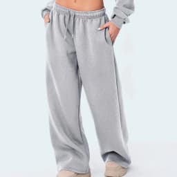 Women's Spring Autumn y2k Casual Loose Joggers Pants Drawstring High Waist Wide Leg Trousers Baggy Athletic Pants Sweatpants