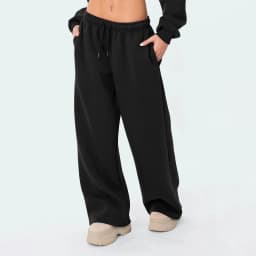 Women's Spring Autumn y2k Casual Loose Joggers Pants Drawstring High Waist Wide Leg Trousers Baggy Athletic Pants Sweatpants