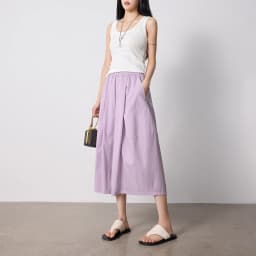 TOYOUTH Women Slight Wrinkle Textured Casual Pants 2026 Summer New Lavender Purple Split Oversized Wide Leg Cropped Pants