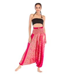 Boho Palazzo Pants Wide Leg Yoga Leggings Big and Plus Size Harem Pants Jumpsuit Hippie Clothes