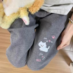 Japanese Autumn Grunge Fairy Trousers Y2k Aesthetic Kawaii Embroidery Cat Straight Pants Loose Vintage Casual Pantalones Women
