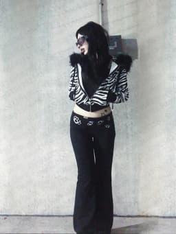 Y2K Street Women's Fashion Casual Wide Leg Pants Slimming Hip Hop Rock Street Wear Retro Emo Girls Gothic Style Punk Retro 2000s