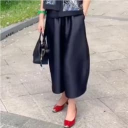 Spring Autumn Large Size Women's Fashion Wide Leg Pants Loose Bud Casual Meat Cover Mom Pants 8-point Big Leg Pants