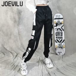 Cargo Pants Women's Loose Straight Sweatpants Leg Ankle Casual Pants Joggers Streetwear Outfits Fashion Hip Hop Sports Trousers