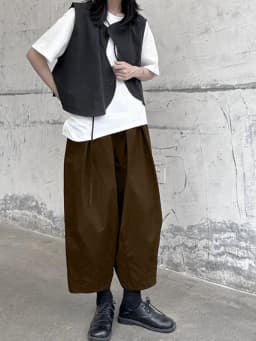 Artistic High Waist Wide Leg Pants Women's Summer Cotton Linen Carrot Shape Loose Casual Harlan Lantern Pants Commute Style