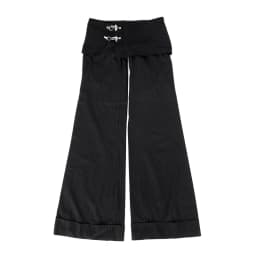 Gothic Punk Rock Women's Trousers Sexy Slim Fit Casual Chic Printed Lace-up High-Waisted Pants Emo Harajuku Y2K Hotties Bottoms