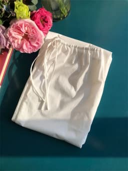 Embroidery Hollow out Women White Pants 100% Cotton Drawstring Elastic Waist Female Straight Long Trousers