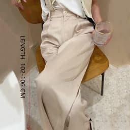 Spring Summer Women's High Waist Wide Leg Trousers Loose Fit Classic Black Silk Satin Casual Korean Style Pants Female Clothing
