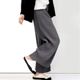 Miyake Pleated Autumn New Straight-leg Casual Pants For Women With a Drooping Effect, Large-sized Loose Pants That Show off