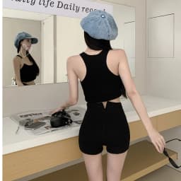 White Spicy Girl High Waist Short Pants Women's Summer 2026 New Style Tight Fit Korean Version Versatile Elastic Slimming But...