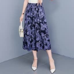 women's Pants Summer trousers Casual Straight Leg Floral Print  Loose Pants Wide Leg Pants