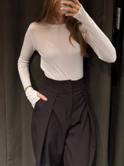 HH Women Spring Elegant Vintage Zipper Balloon Version Pleated Trousers Female High Street Loose Pockets 3-color Pants Mujer