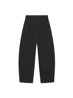 HH Women Spring Elegant Vintage Zipper Balloon Version Pleated Trousers Female High Street Loose Pockets 3-color Pants Mujer