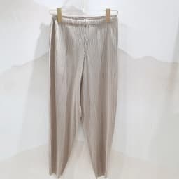 Miyake Pleated Pocket Pencil Pants Women High Fashion Korean Casual Elastic Waist Carrot Cone Pants