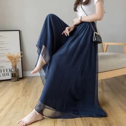 Women A-line Pants Black Wide-legged Pants High Waist Woman Clothing Loose Y2k Streetwear Design Chic Casual Thin New Trouser