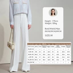 AMII Minimalist Women White Pants 2026 Autumn Slim Fit Casual Trousers Office Lady Tat Anti-wrinkle Flared Pants Daily 12523127