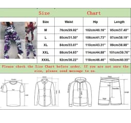 Camouflage Workwear Cargo Pants Women Versatile High Waist Multi-Pockets Sweatpants Fashion Outdoor Hiking Casual Harem Trousers